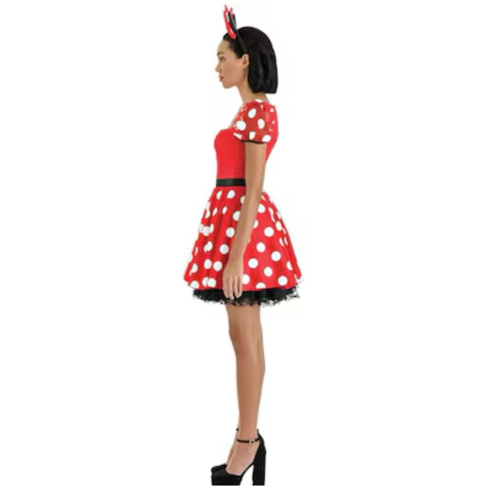 Disney Minnie Mouse Adult Halloween Costume Sz. XL - Picture 5 of 6